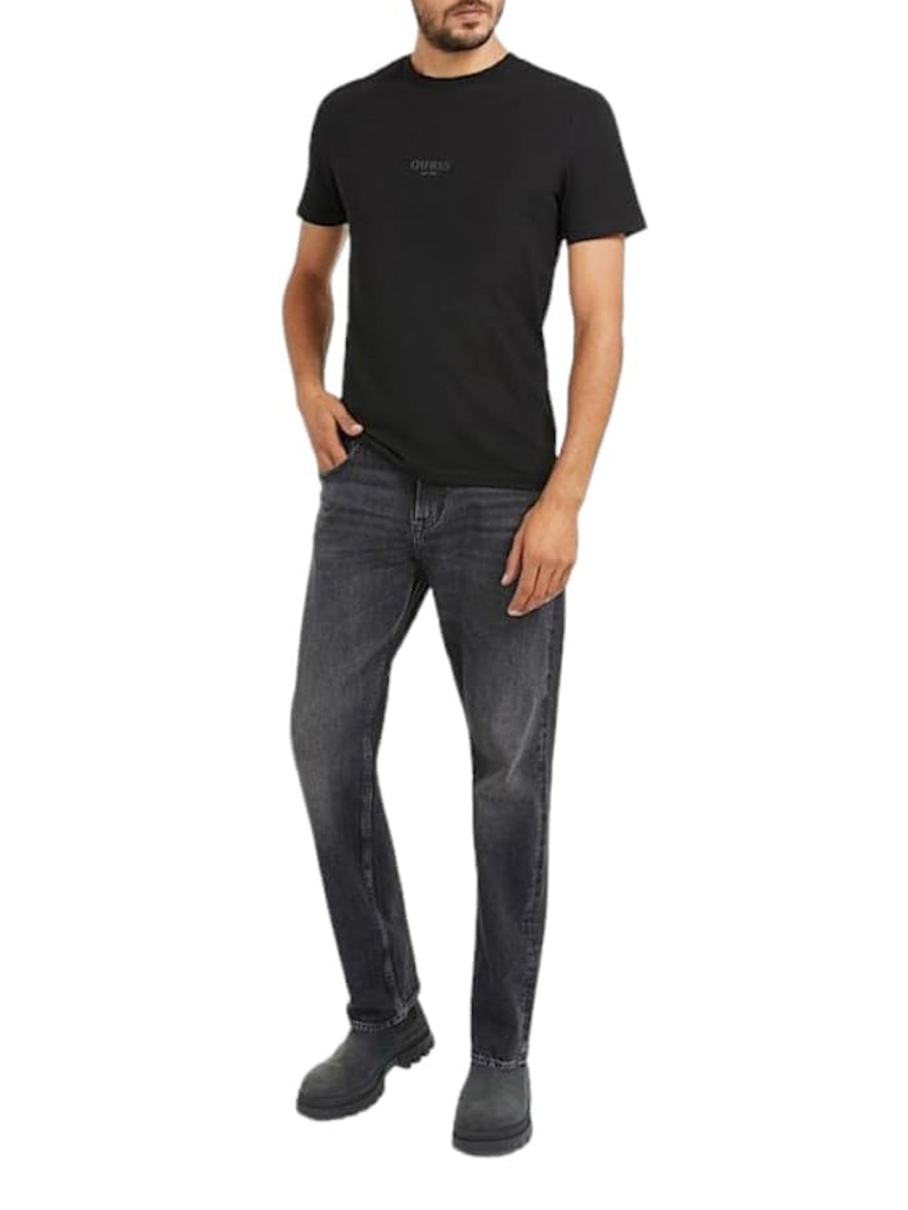 GUESS Tshirt Uomo - Nero modello M2YI72I3Z14