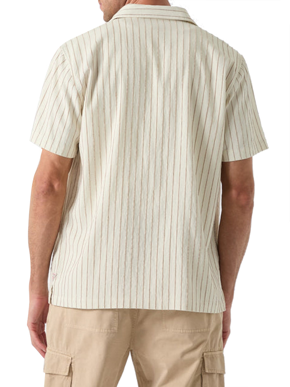 GUESS Camicia Uomo - Beige modello M6GH53W1813