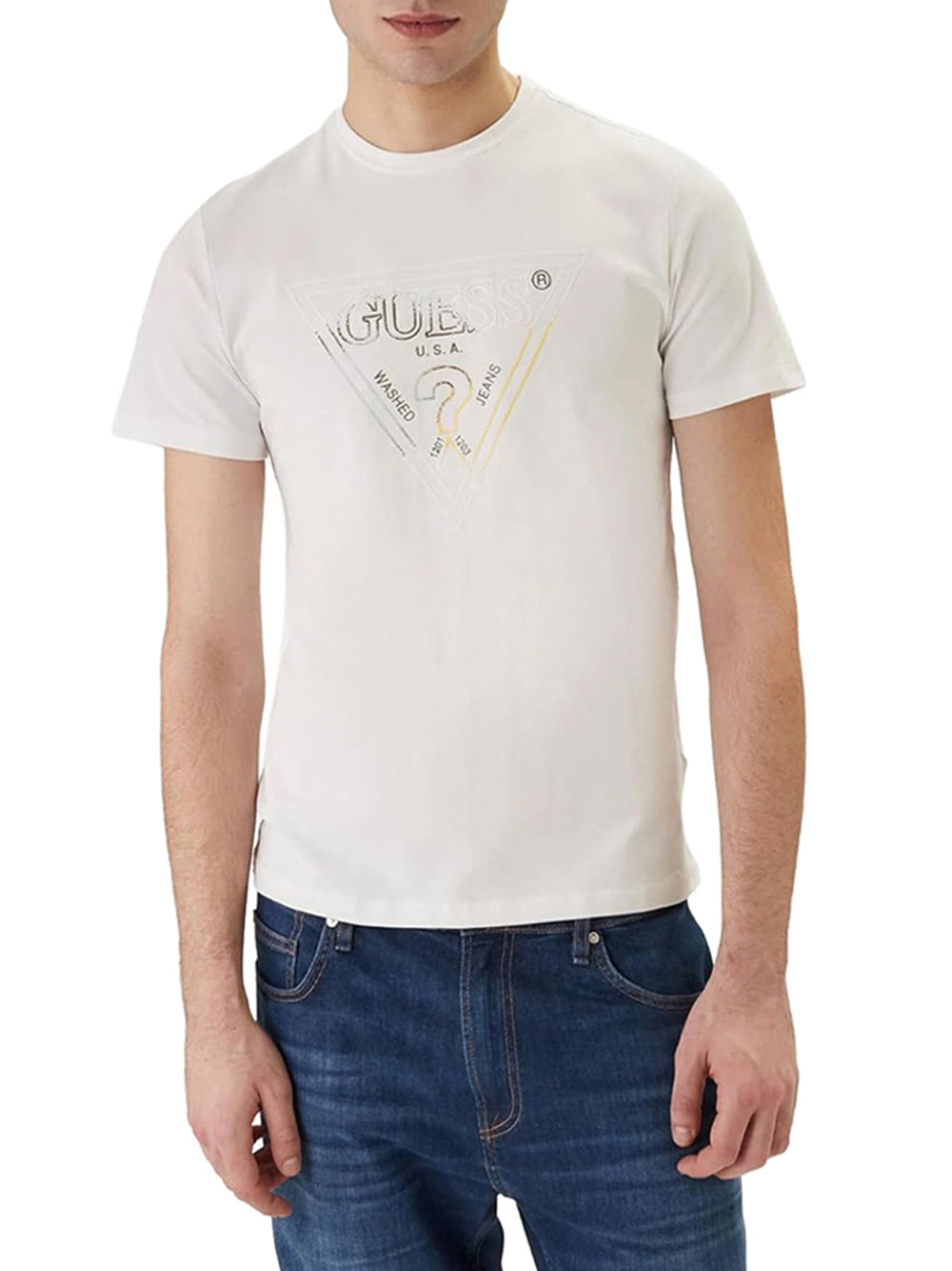 GUESS T-shirt Uomo - Bianco modello M6GI11K2992