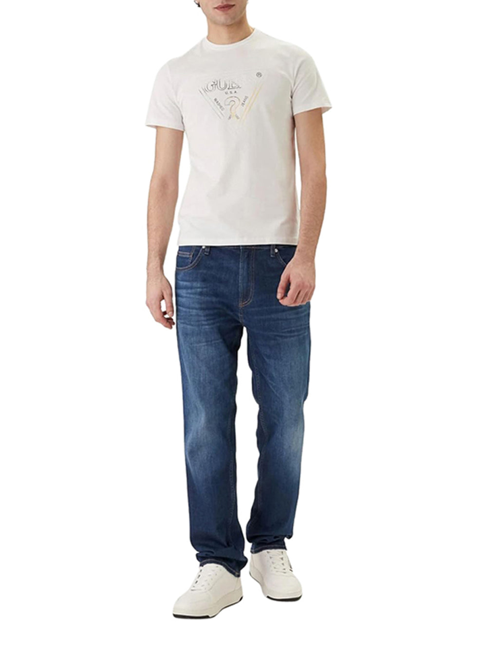 GUESS T-shirt Uomo - Bianco modello M6GI11K2992