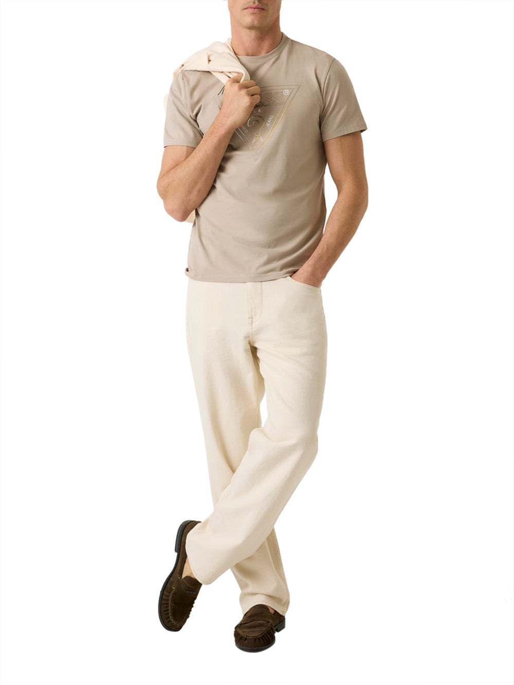 GUESS T-shirt Uomo - Grigio modello M6GI11K2992