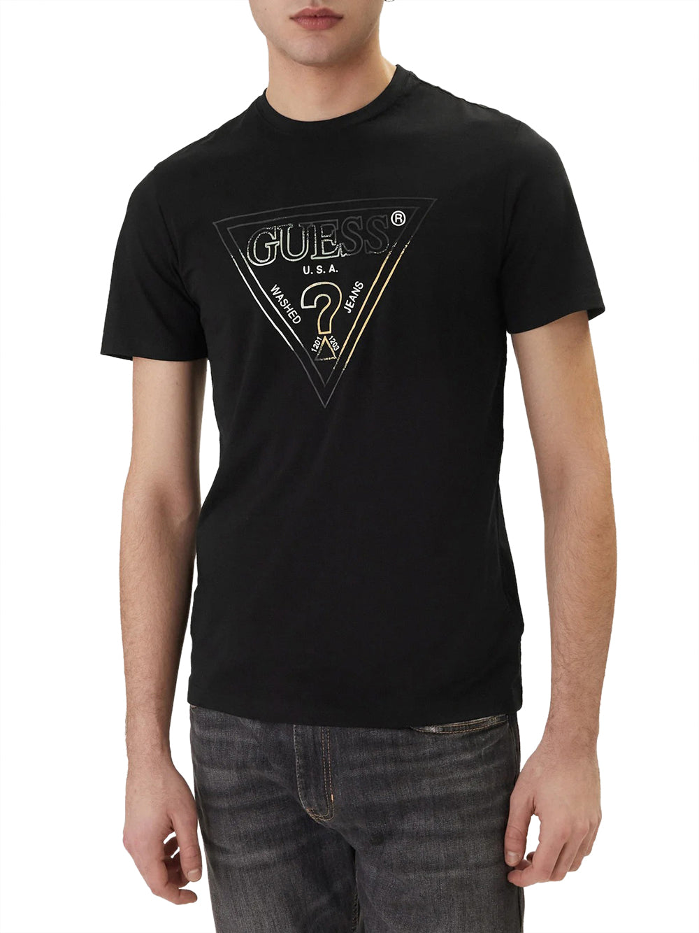 GUESS T-shirt Uomo - Nero modello M6GI11K2992