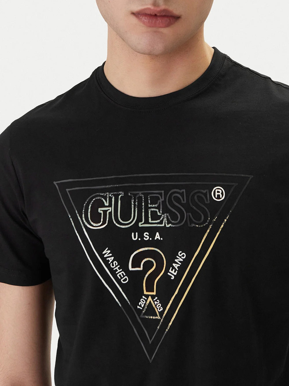 GUESS T-shirt Uomo - Nero modello M6GI11K2992
