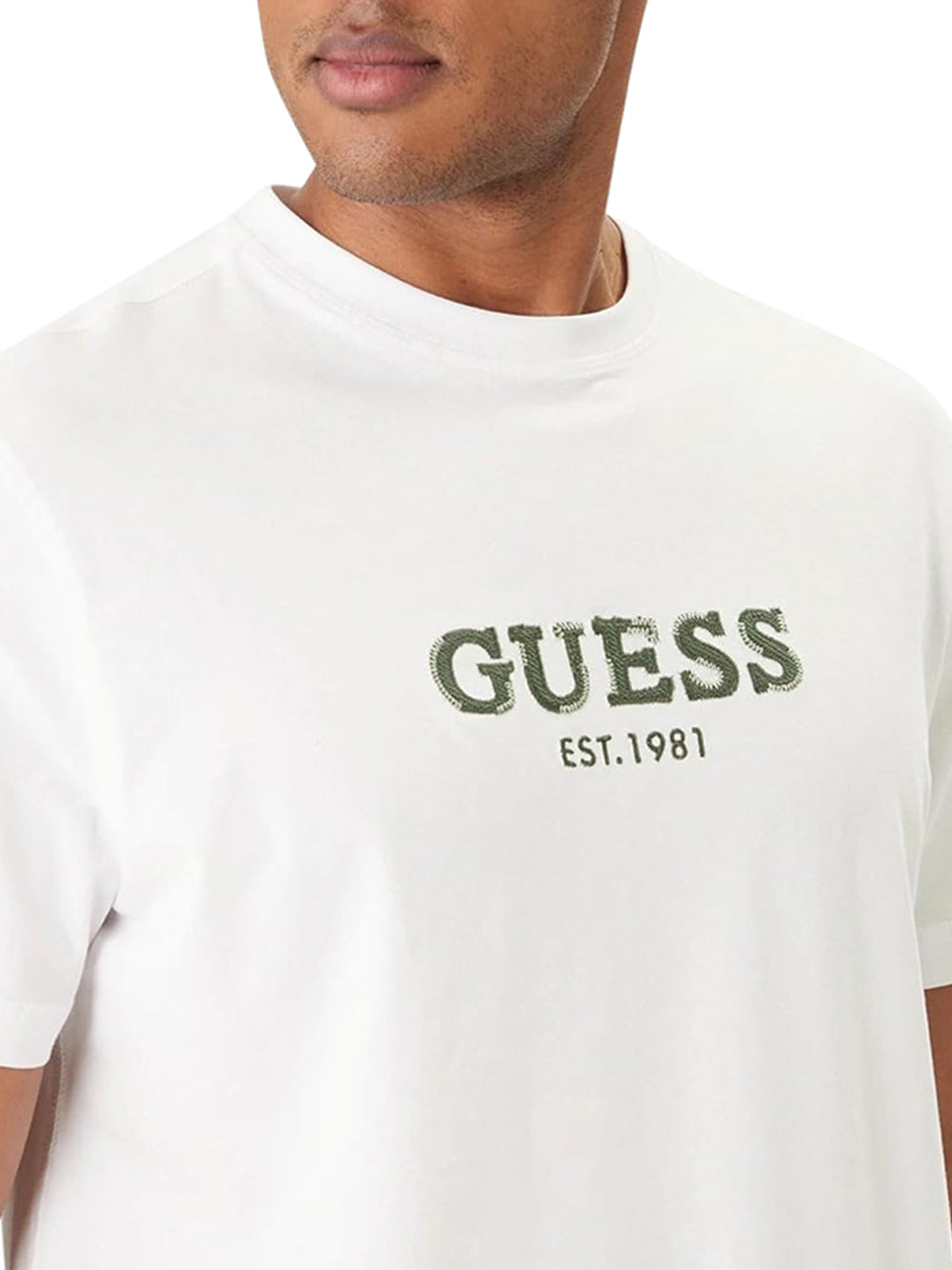 GUESS T-shirt Uomo - Bianco modello M6GI16K3032