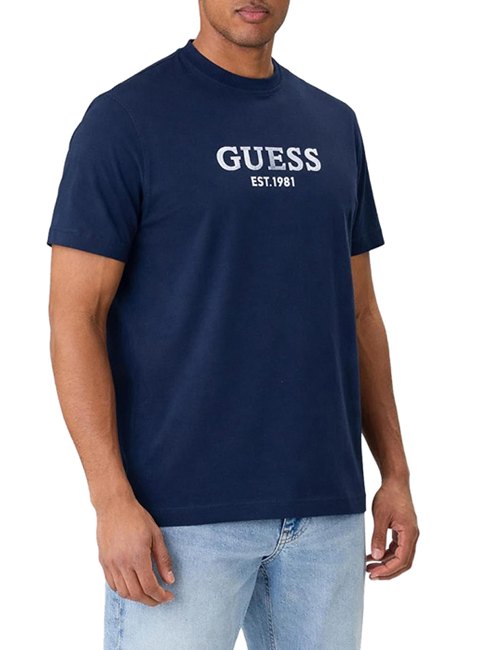 GUESS T-shirt Uomo - Blu modello M6GI16K3032