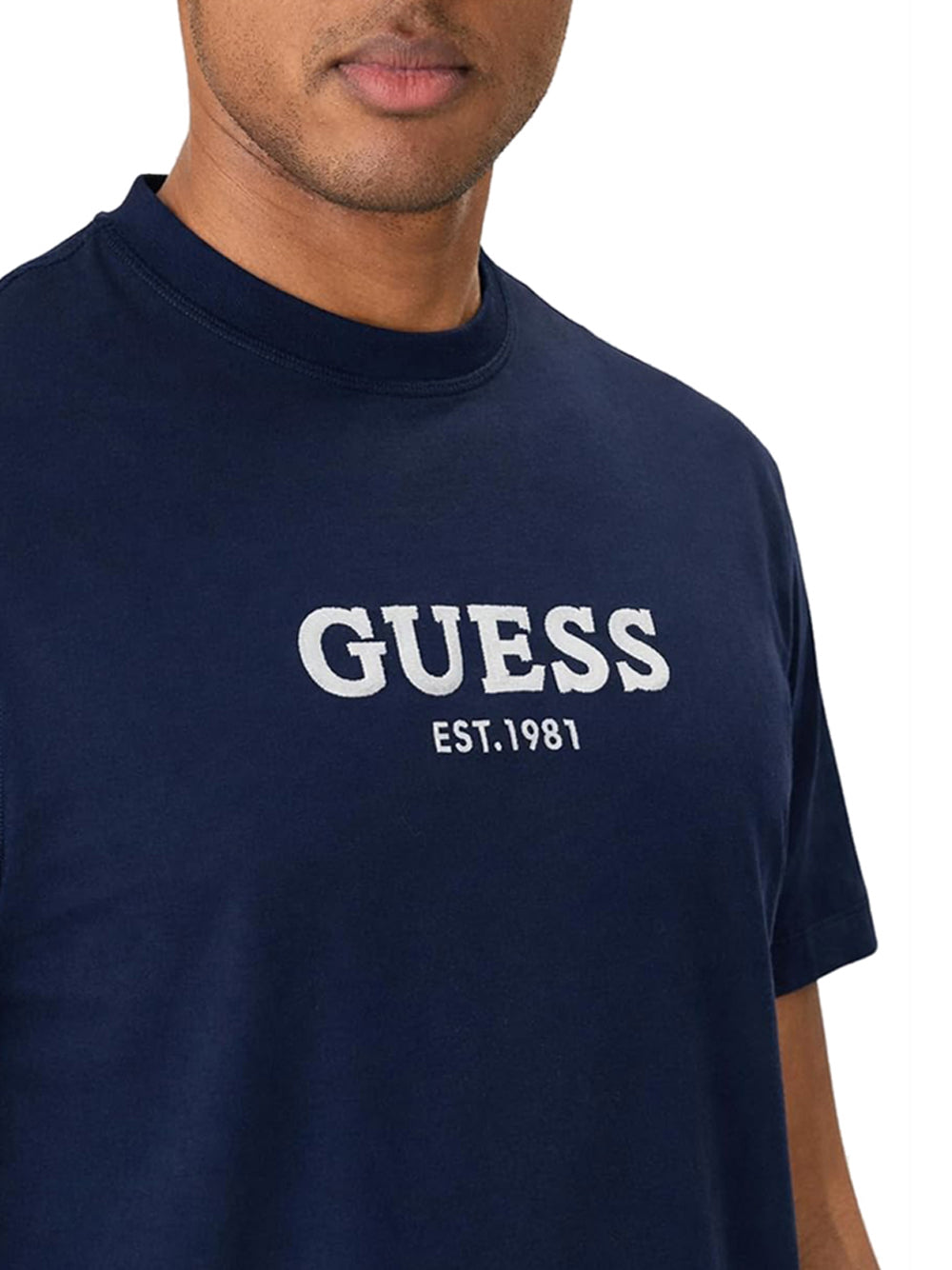 GUESS T-shirt Uomo - Blu modello M6GI16K3032