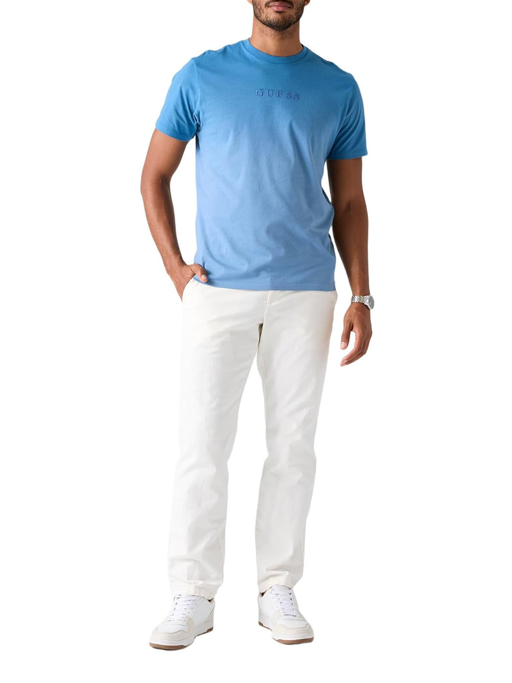 GUESS T-shirt Uomo - Blu modello M6GI29K3258