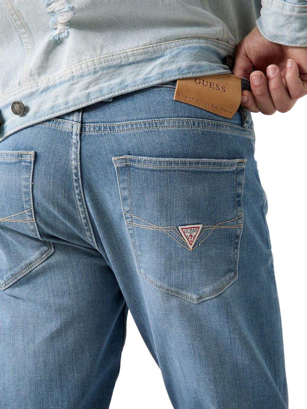 GUESS Jeans Uomo - Bianco modello M6RAS2D6761