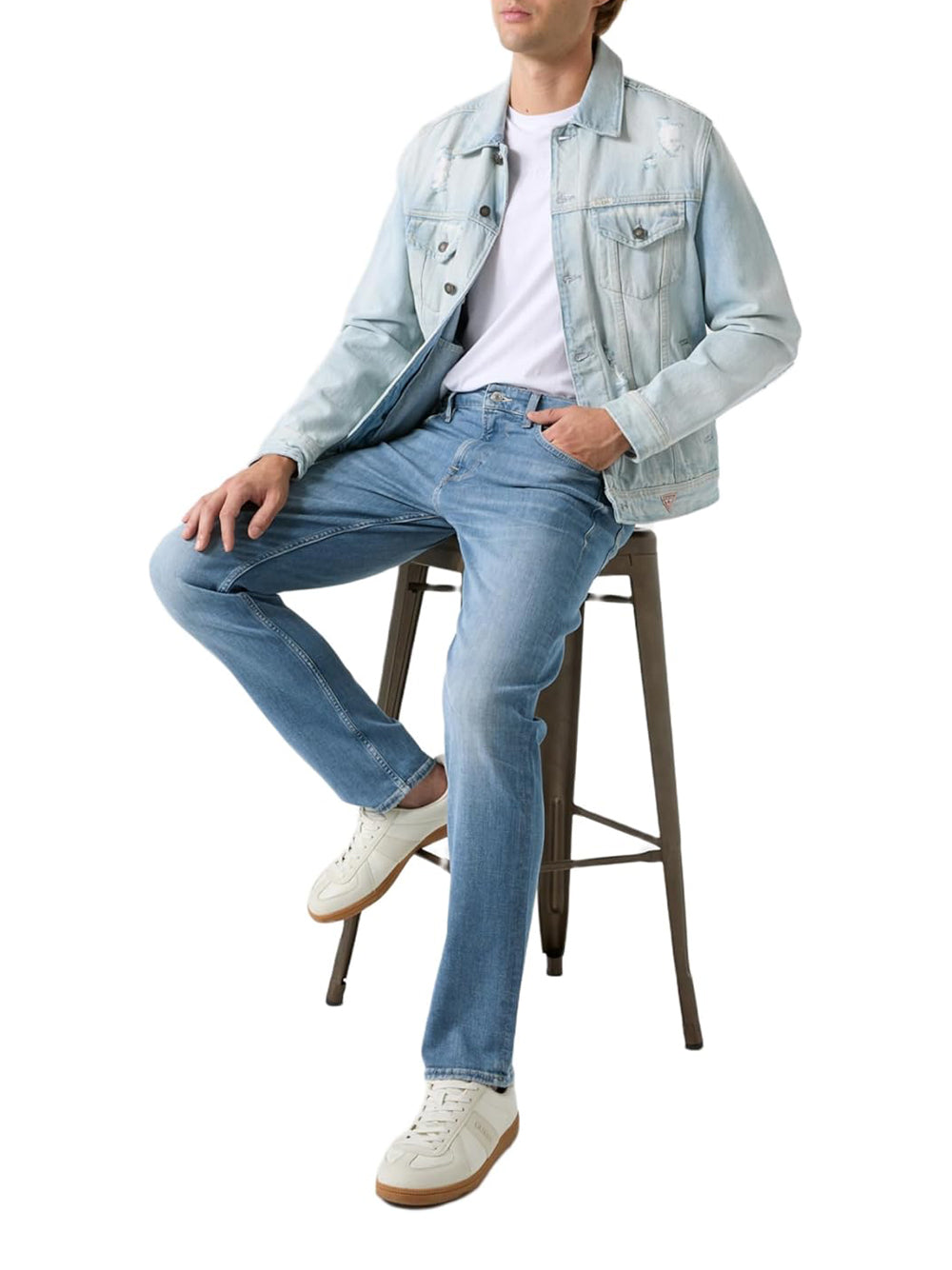 GUESS Jeans Uomo - Bianco modello M6RAS2D6761