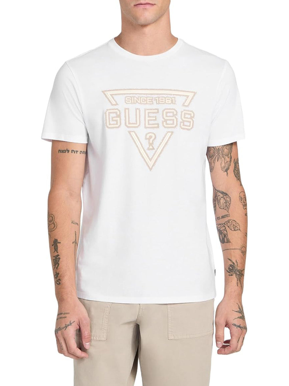 GUESS T-shirt Uomo - Nero modello M6RI09I3Z14