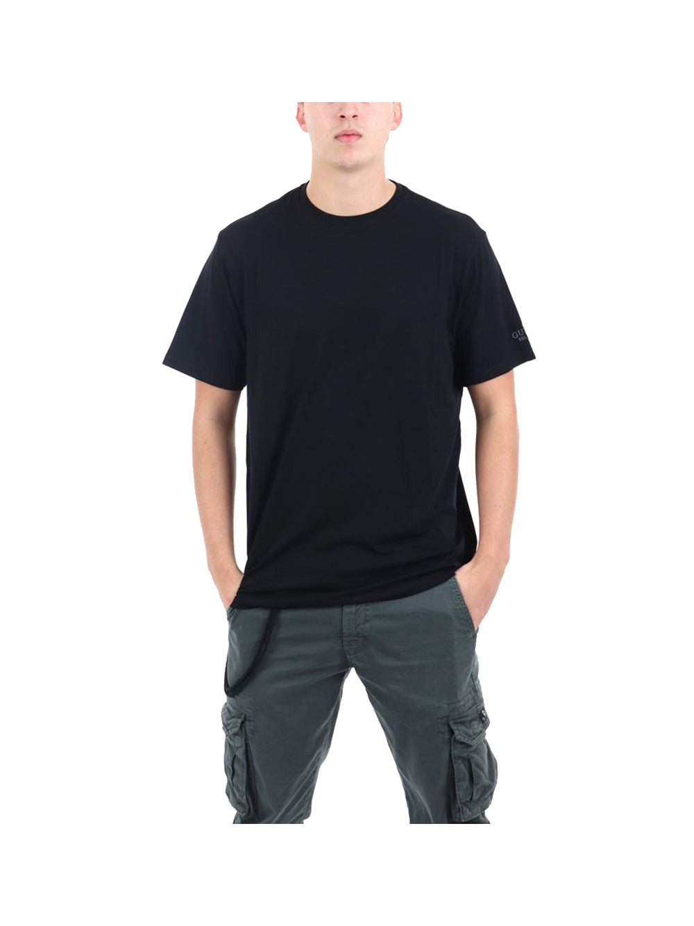 GUESS Tshirt Uomo - Nero modello M6RI62JR06K