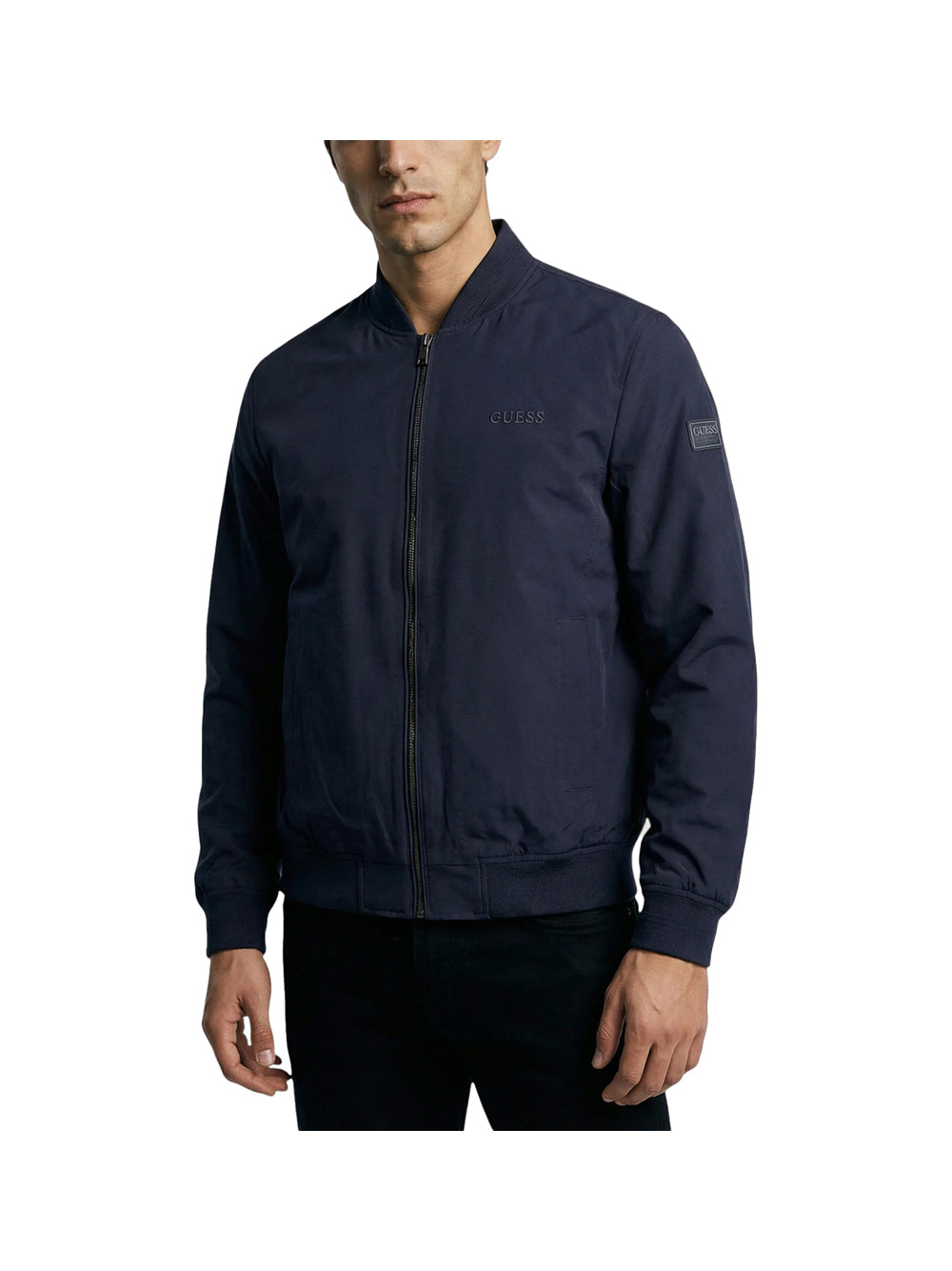 GUESS Giubbino Uomo - Blu modello M6RL09WJ362