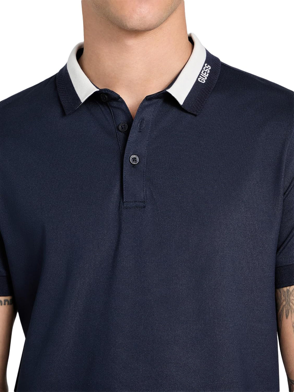 GUESS Polo Uomo - Blu modello M6RP47KARS2