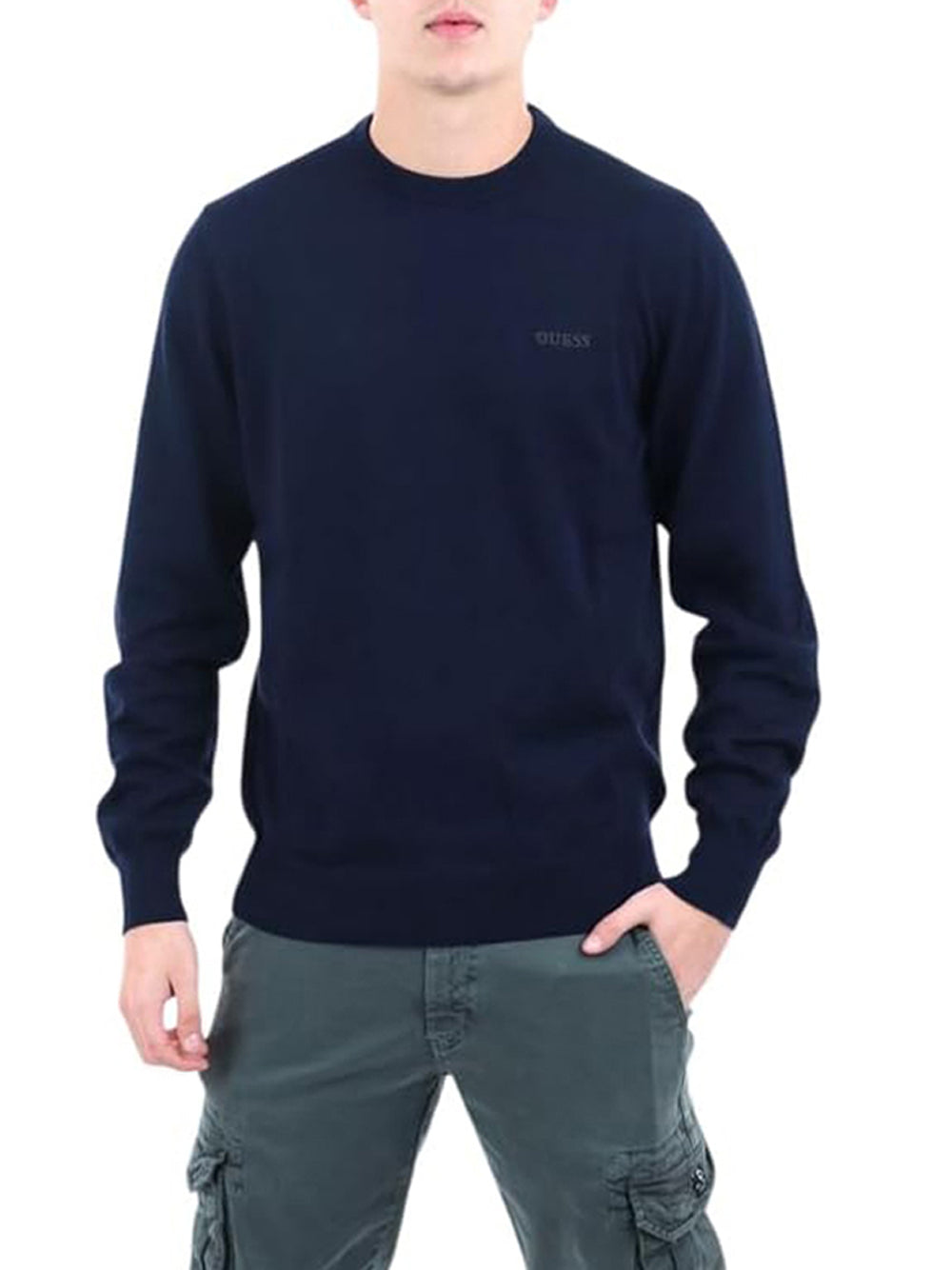 GUESS Maglia Uomo - Blu modello M6RR17Z4451