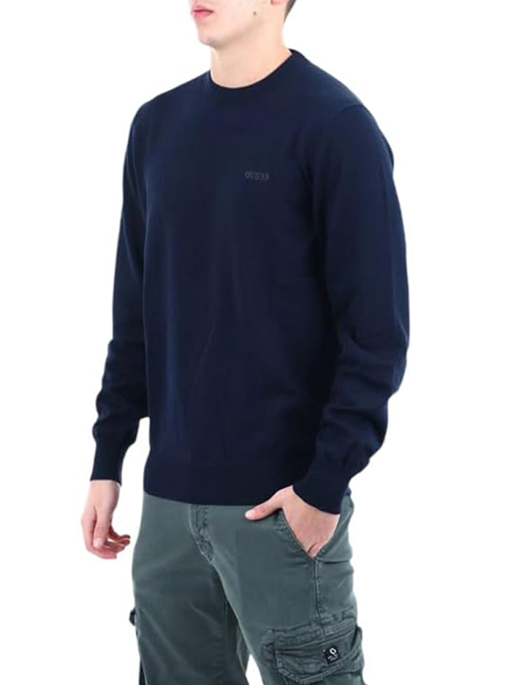 GUESS Maglia Uomo - Blu modello M6RR17Z4451