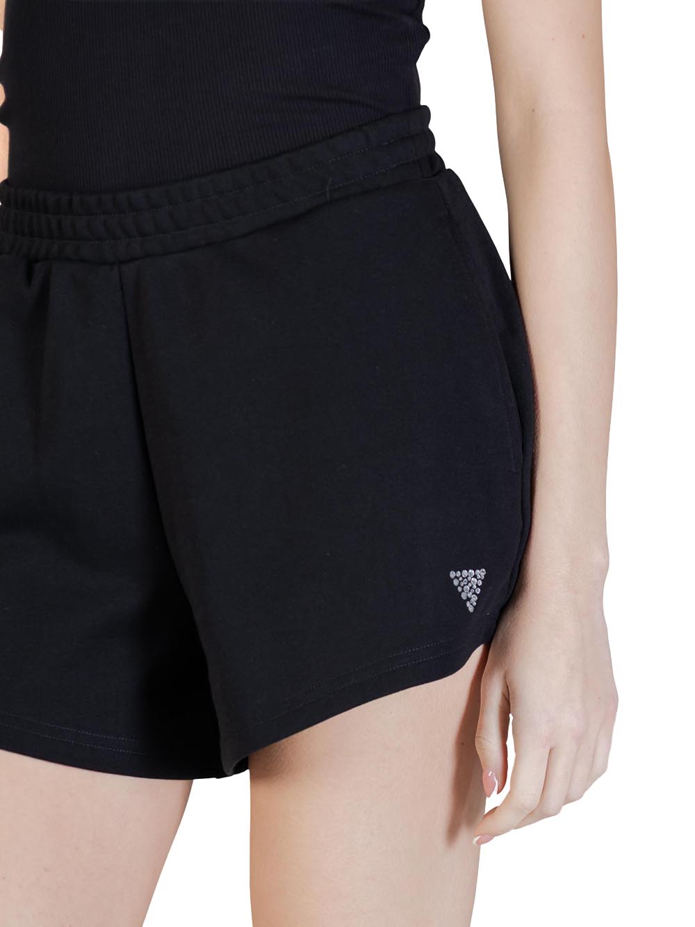 GUESS Shorts Donna - Nero modello V6GD14K3090