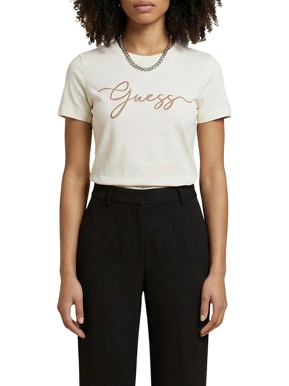 GUESS T-shirt Donna - Bianco modello V6GI01K2962