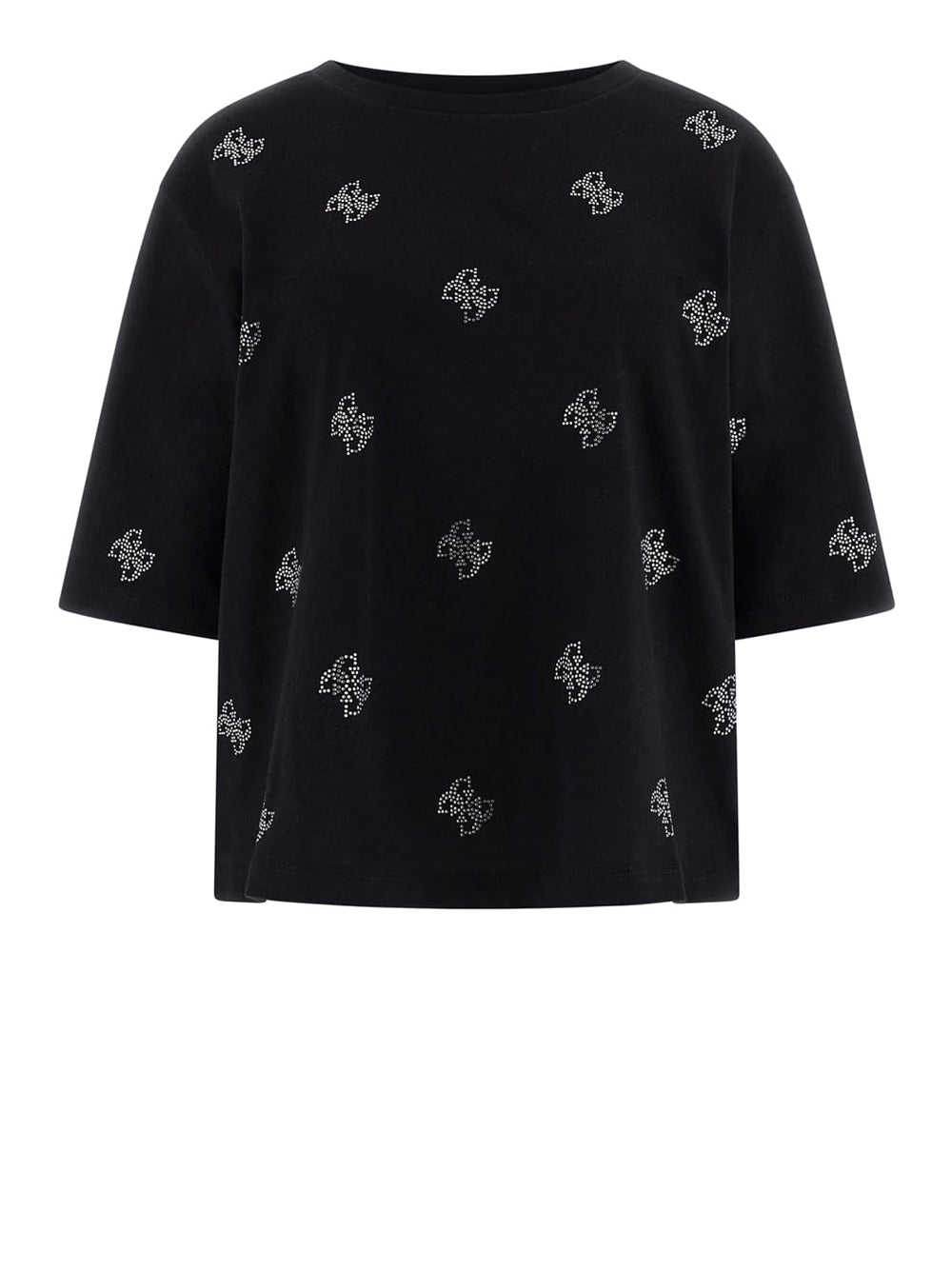 GUESS T-shirt Donna - Nero modello V6GI18K2985