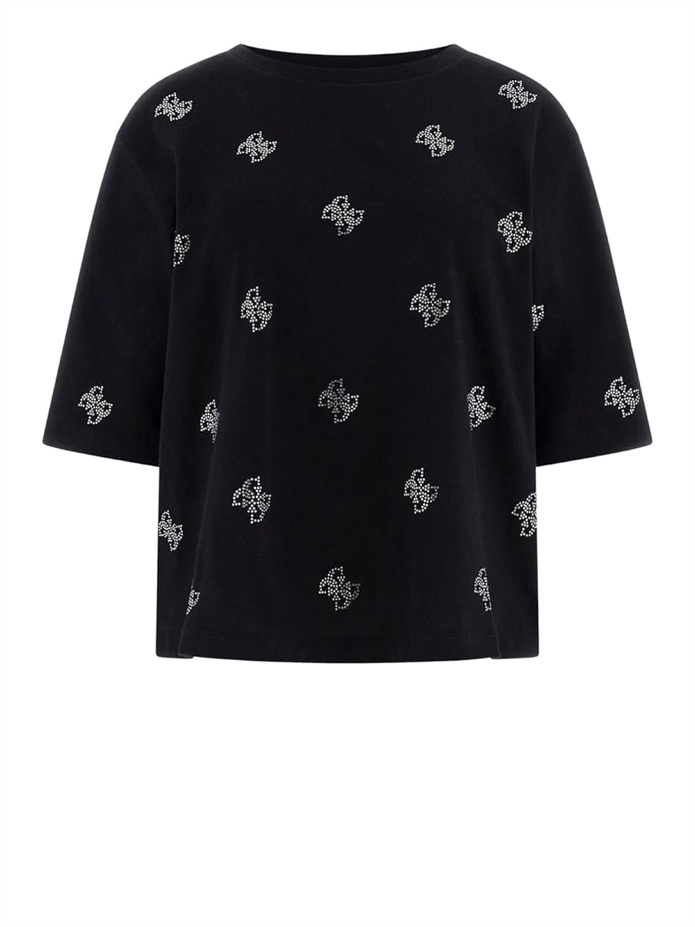 GUESS T-shirt Donna - Nero modello V6GI18K2985