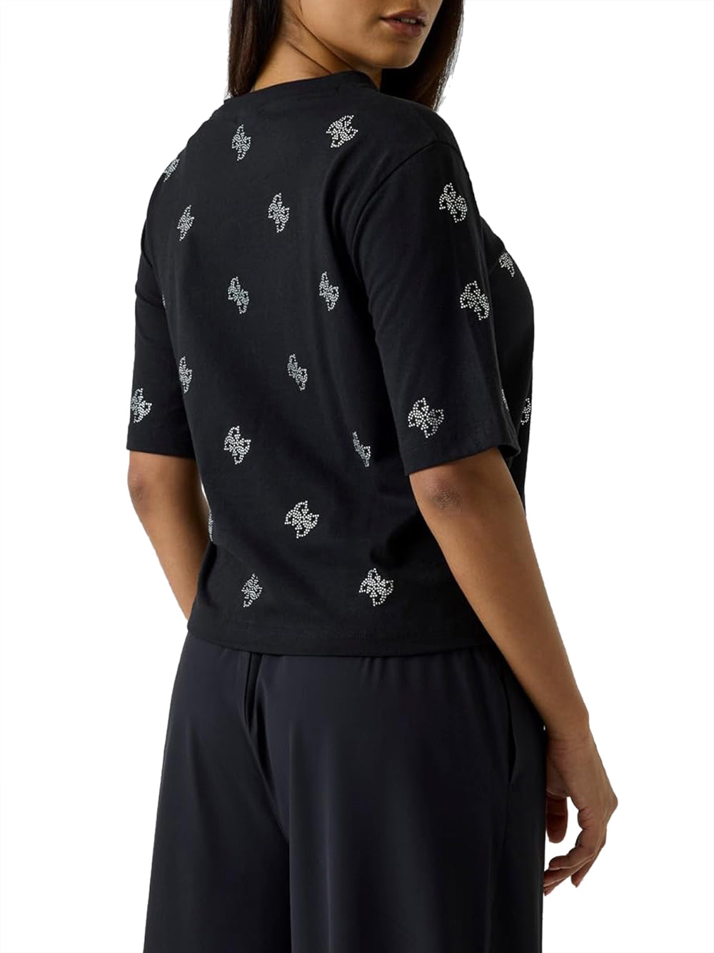 GUESS T-shirt Donna - Nero modello V6GI18K2985