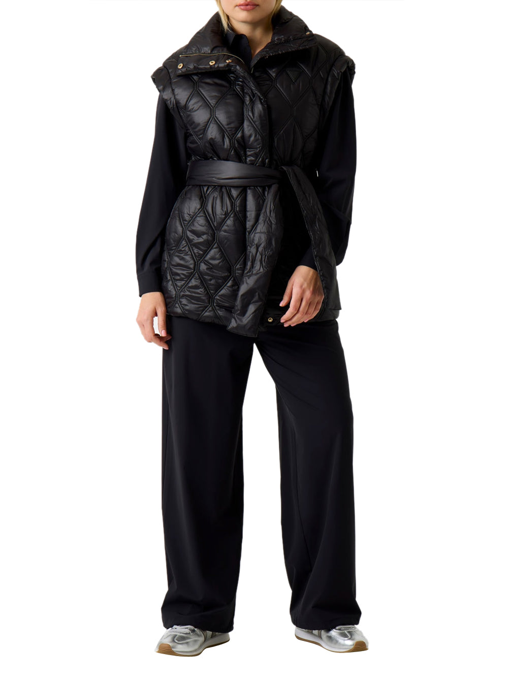 GUESS Gilet Donna - Nero modello V6RN01WL832
