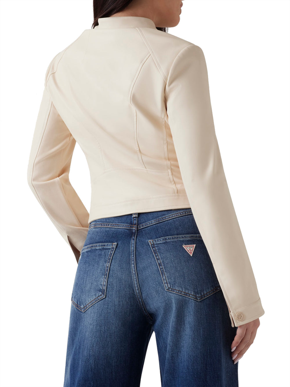 GUESS Giubbino Donna - Beige modello W4YL04WE480
