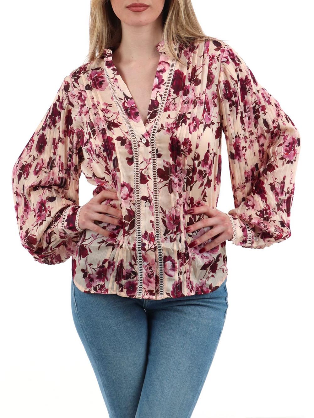 GUESS Maglia Donna - Fantasia modello W5RH16WDW82