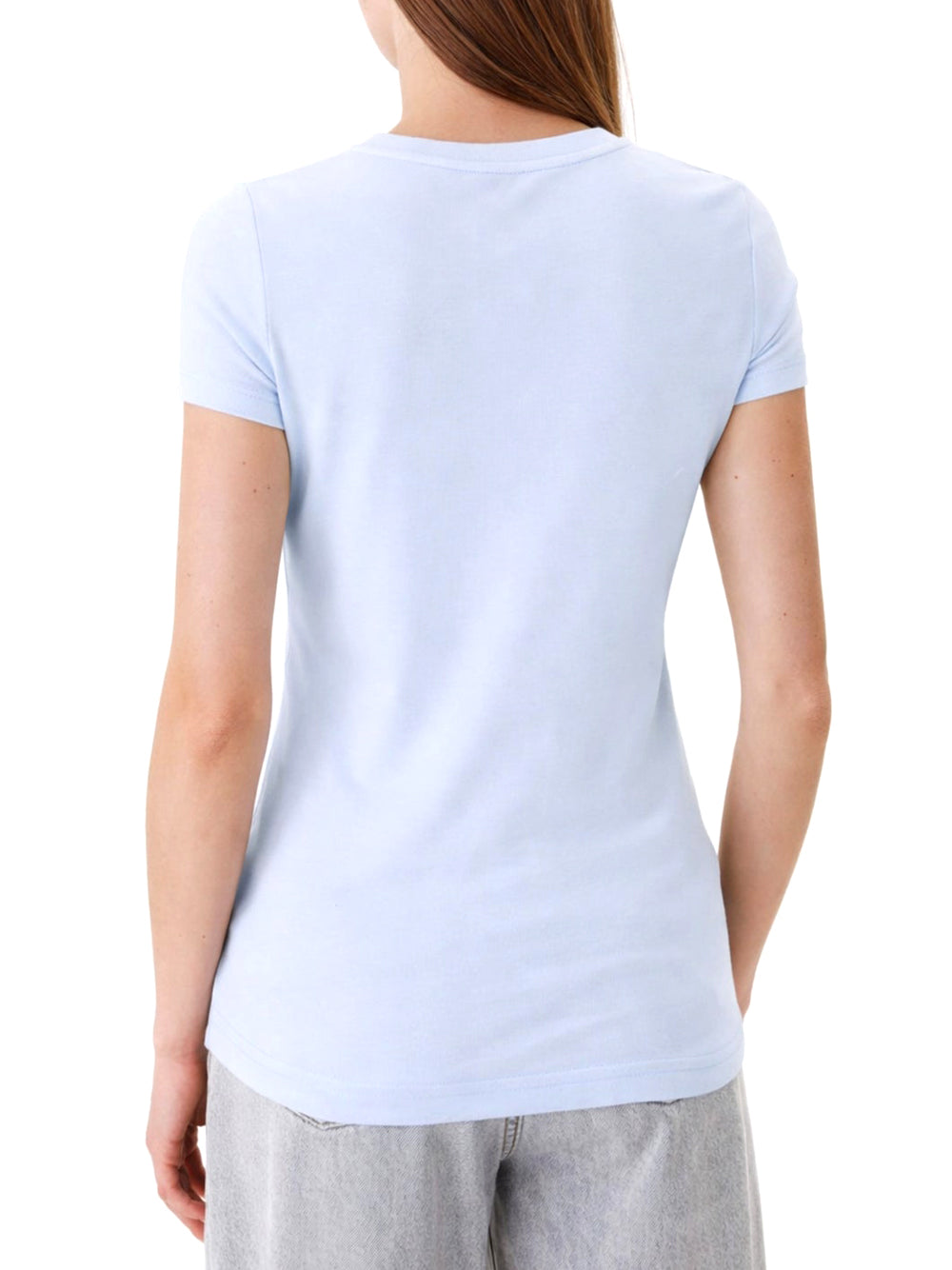 GUESS T-shirt Donna - Blu modello W6GI11K3026