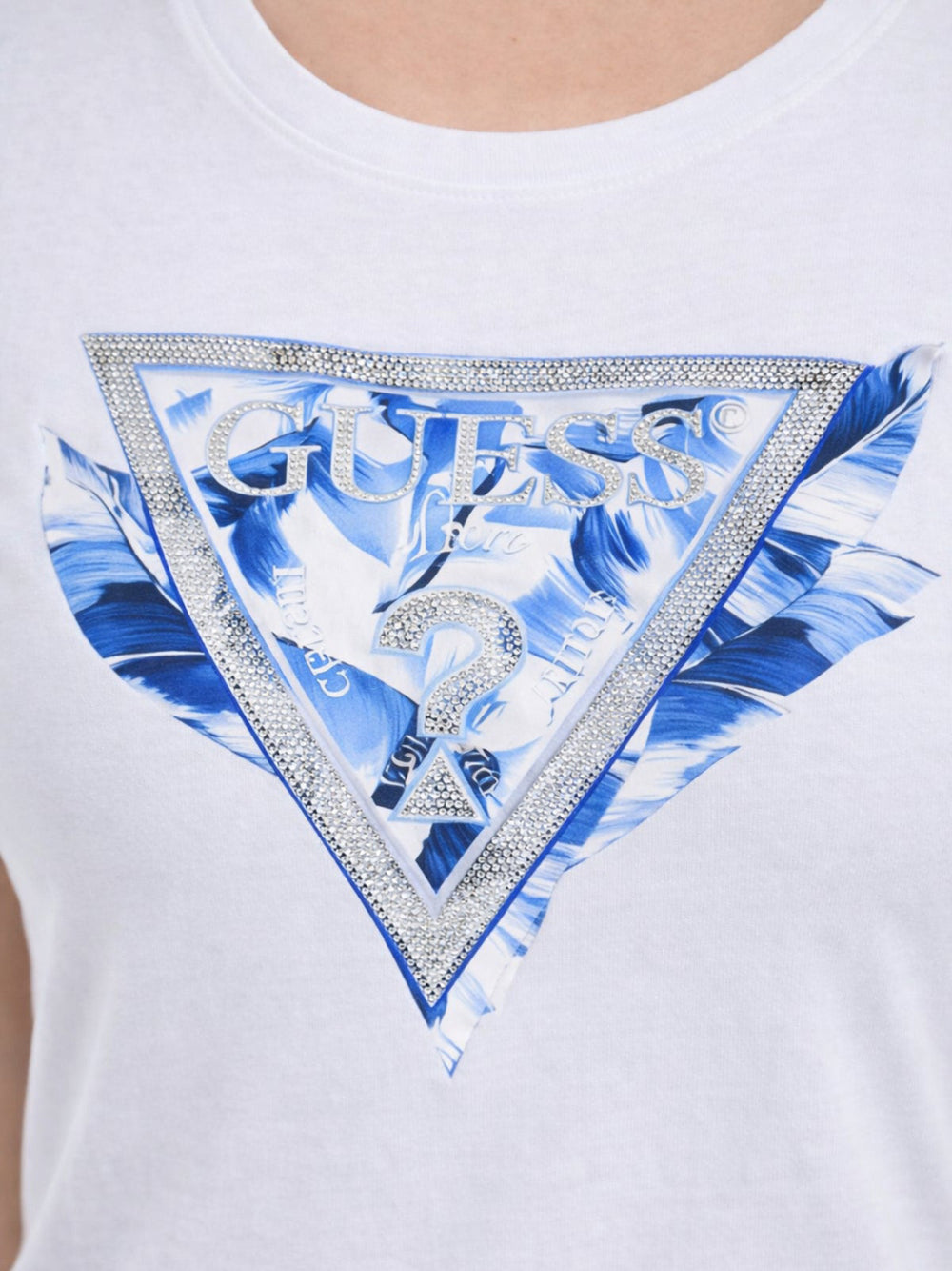 GUESS T-shirt Donna - Bianco modello W6GI11K3026