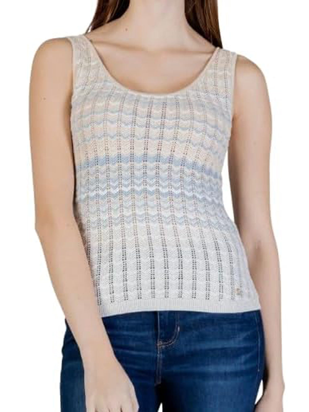 GUESS Maglia Donna - Blu modello W6GR08Z0589