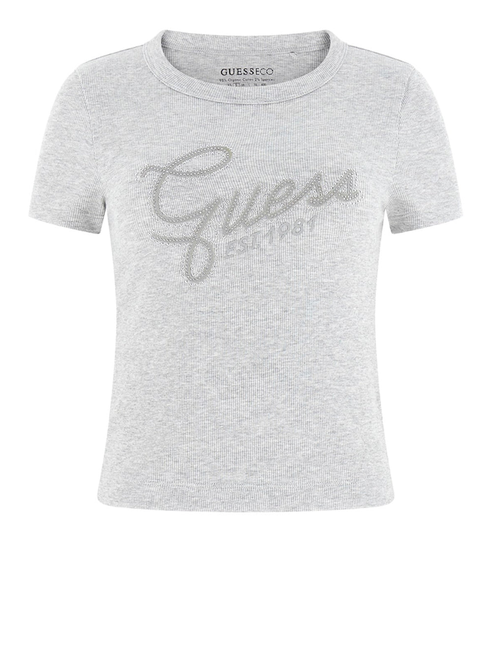 GUESS T-shirt Donna - Grigio modello W6RI22KA0H1