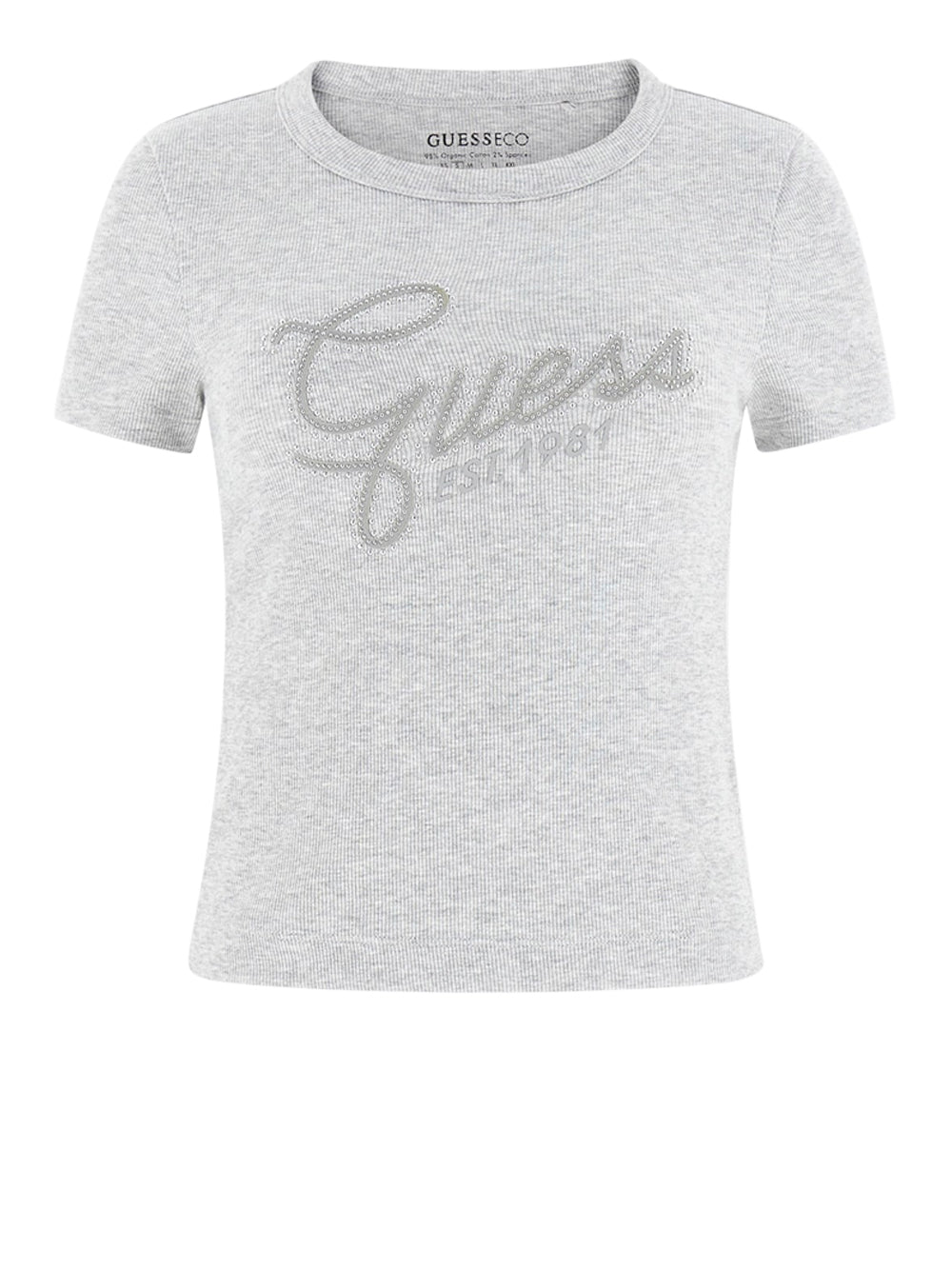 GUESS T-shirt Donna - Grigio modello W6RI22KA0H1