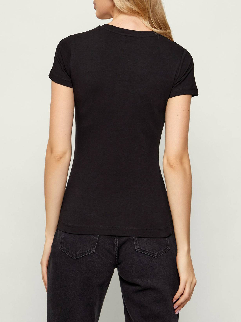 GUESS T-shirt Donna - Nero modello W6RI23J1314