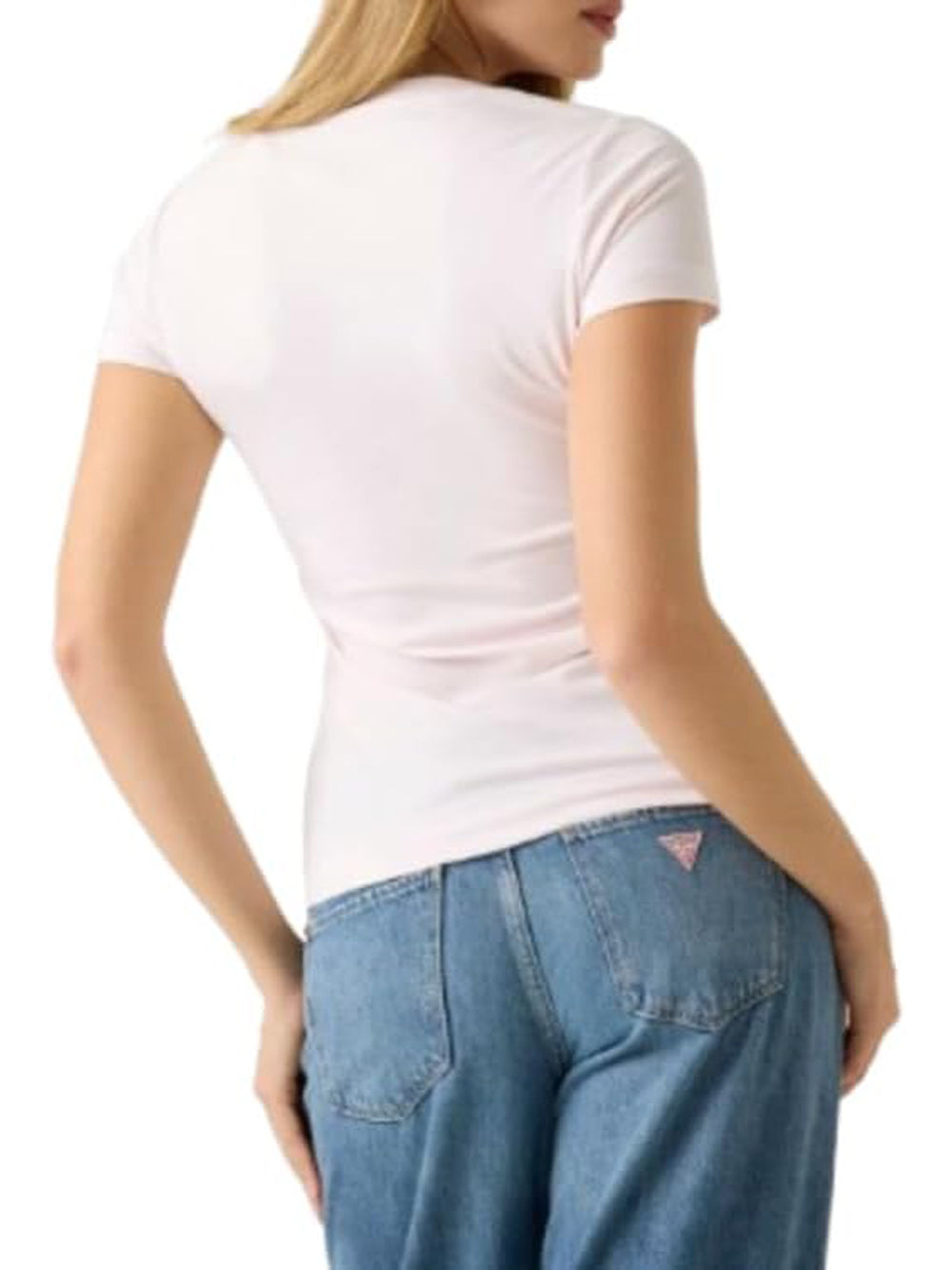 GUESS T-shirt Donna - Rosa modello W6RI24J1314