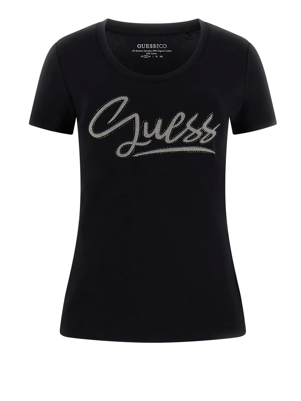 GUESS Tshirt Donna - Nero modello W6RI24J1314
