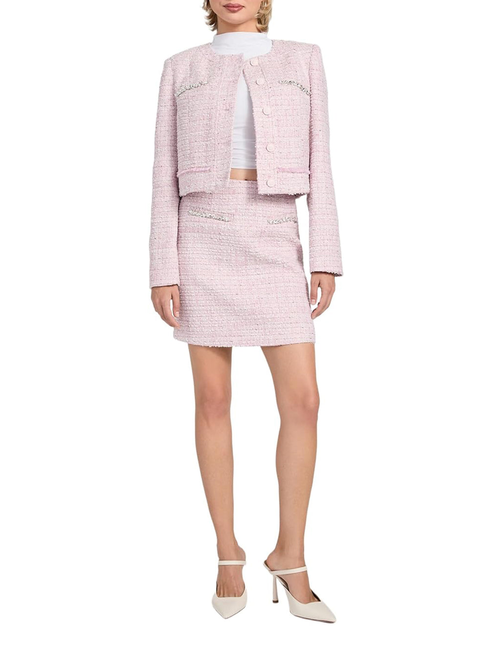 GUESS Giacca Donna - Rosa modello W6RL54WJ632