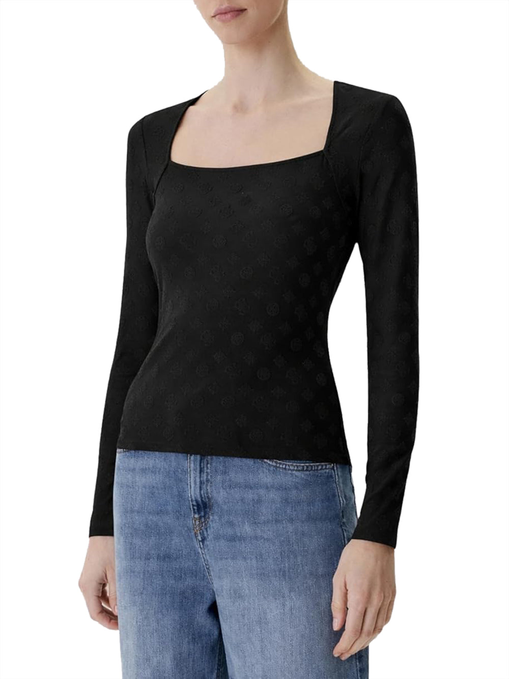 GUESS Maglia Donna - Nero modello W6RP45KA660