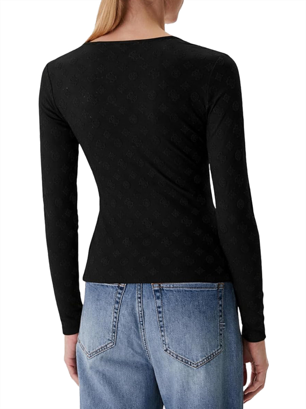 GUESS Maglia Donna - Nero modello W6RP45KA660