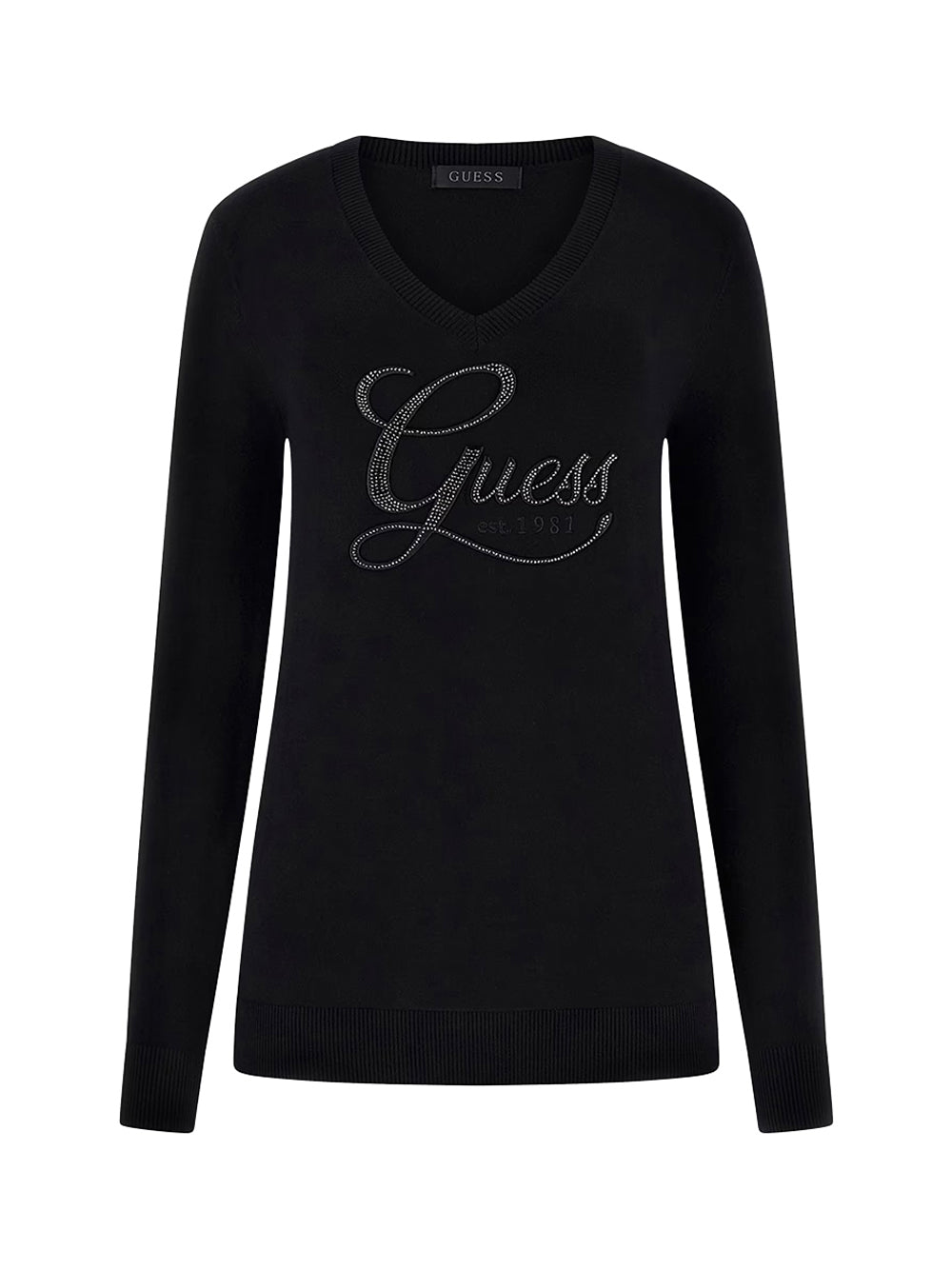 GUESS Maglione Donna - Nero modello W6RR50Z2NQ2