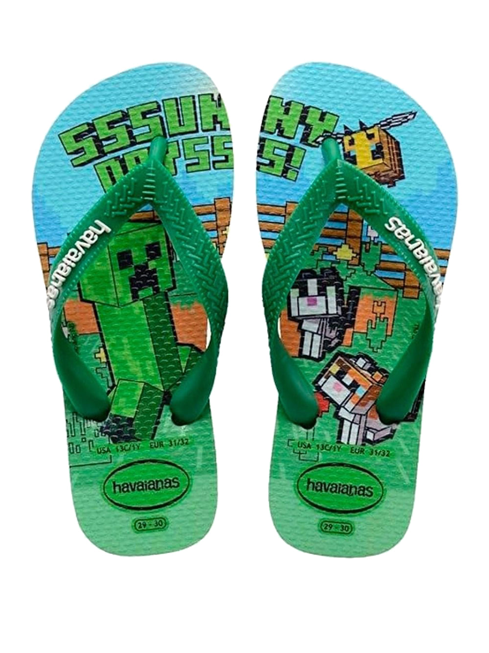 HAVAIANAS Ciabatte infradito Bambino - Verde modello 4145125