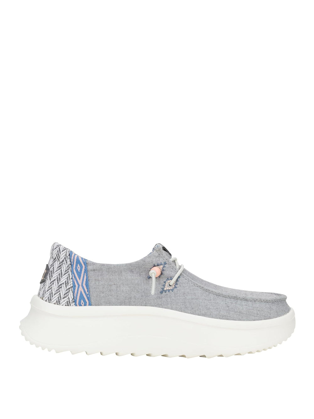 HEY DUDE Slip-on Moc toe Donna - Grigio modello HD.41946