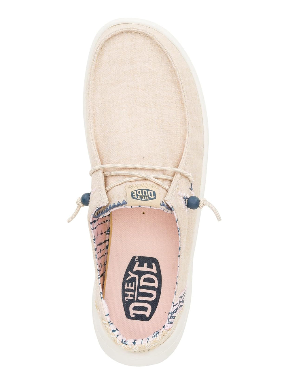 HEY DUDE Slip-on Moc toe Donna - Beige modello HD.41946