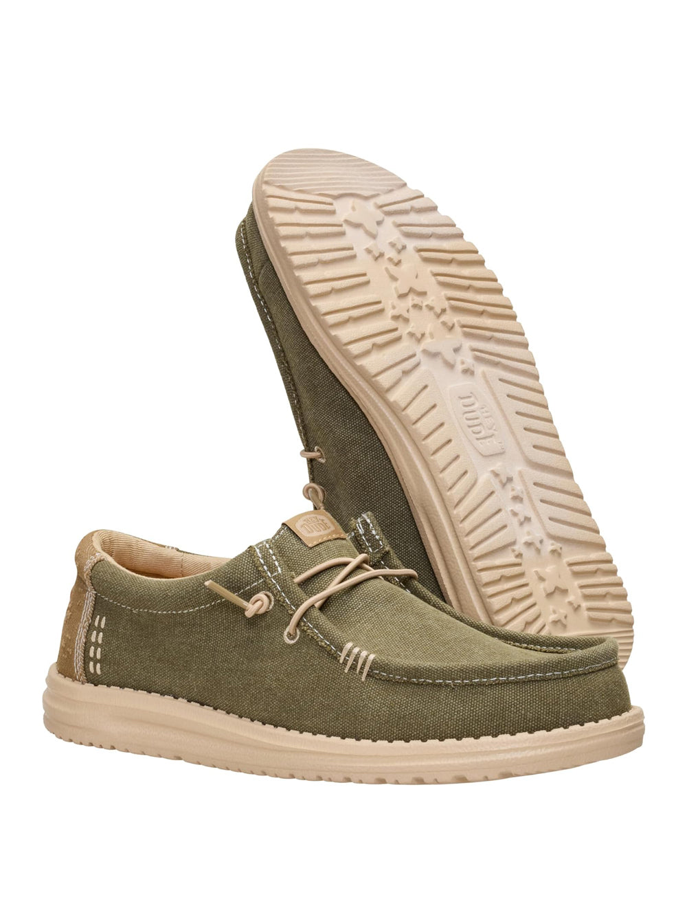 HEY DUDE Slip-on Moc toe Uomo - Verde modello HD.43084