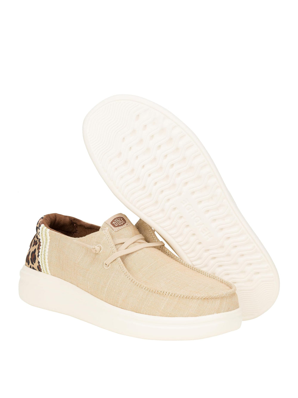 HEY DUDE Slip-on Moc toe Donna - Beige modello HD.43780