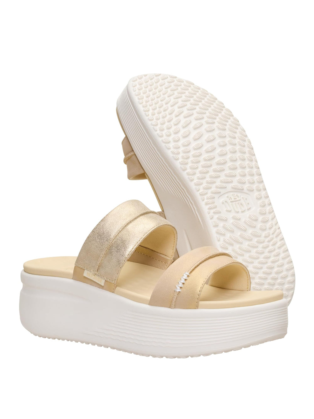 HEY DUDE Slip-on Moc toe Donna - Beige modello HD.45256