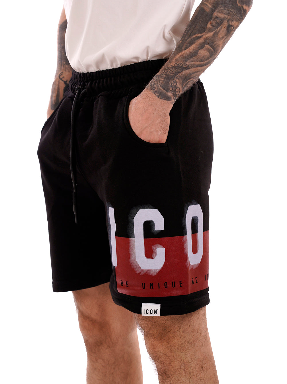 ICON Shorts Uomo - Nero modello IUB028