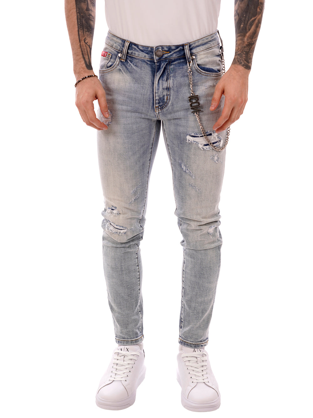 ICON Jeans Uomo - Blu modello IUD012