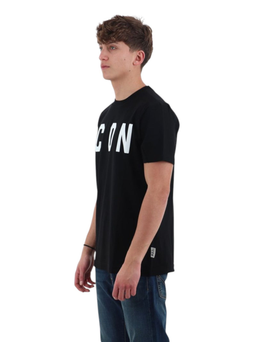 ICON T-shirt Uomo - Nero modello IUT001