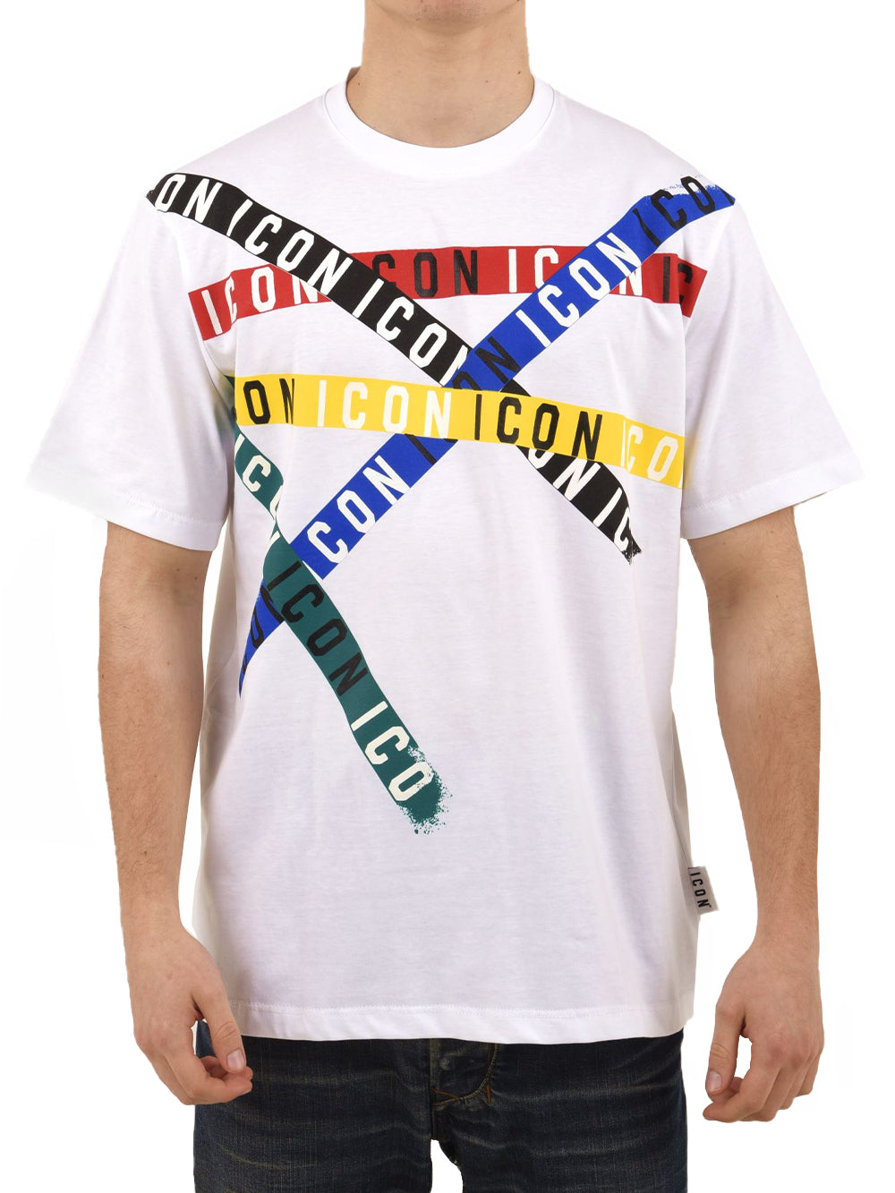 ICON T-shirt Uomo - Bianco modello IUT011