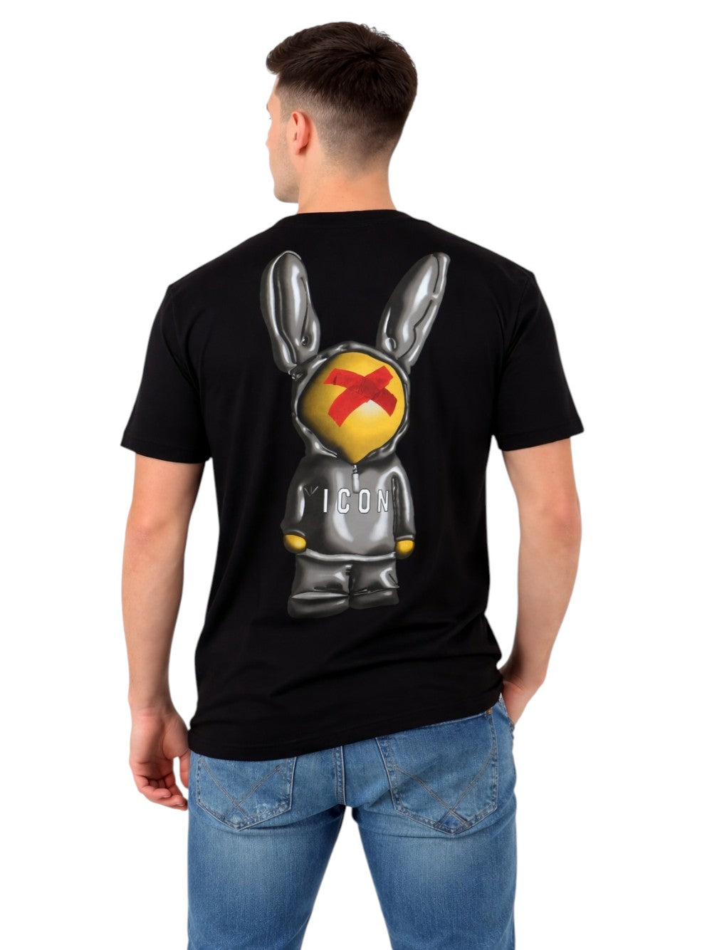 ICON T-shirt Uomo - Nero modello IUT027